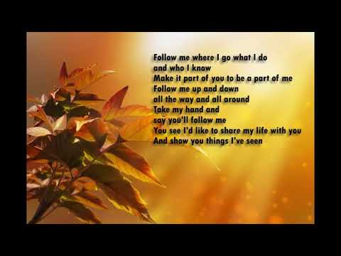 John Denver Follow Me Lyrics Follow Me John Denver Lyrics Music Video Metrolyrics