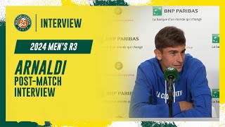 Arnaldi Round 3 post-match interview | Roland-Garros 2024