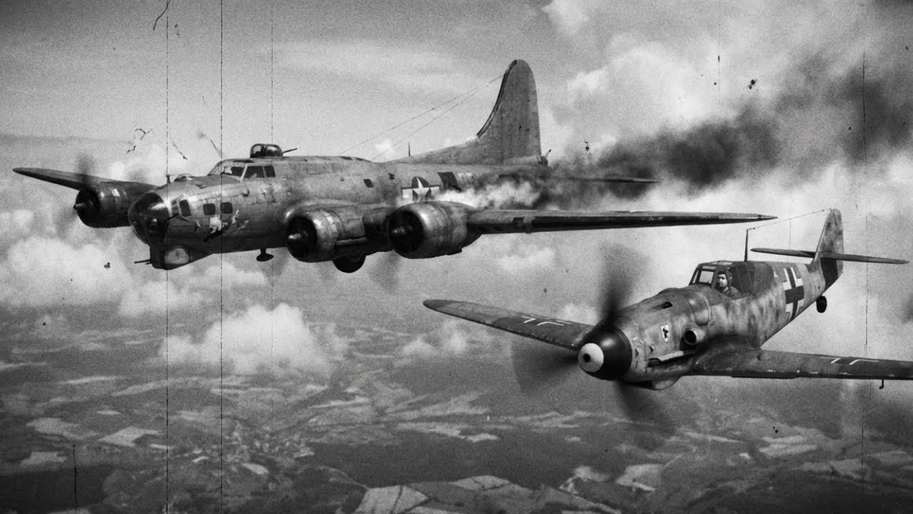 "The Pilot Spared the Bomber" — German Fighter Ace Escorted Crippled B-17 to Safety