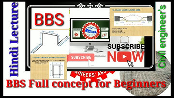 Bar Bending Schedule Basic Formulas/Cutting Length formulas/Full concept on BBS