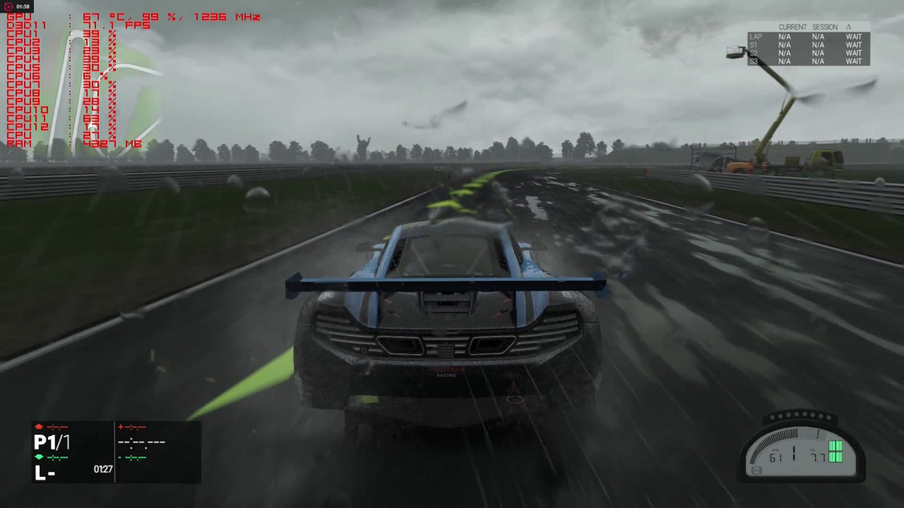 Ryzen 5 1600 Project Cars (Thunderstorm) RX4804GB