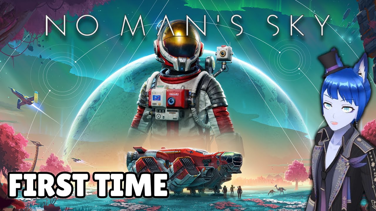 VTuber plays No Man's Sky for the first time in 2025 - YouTube