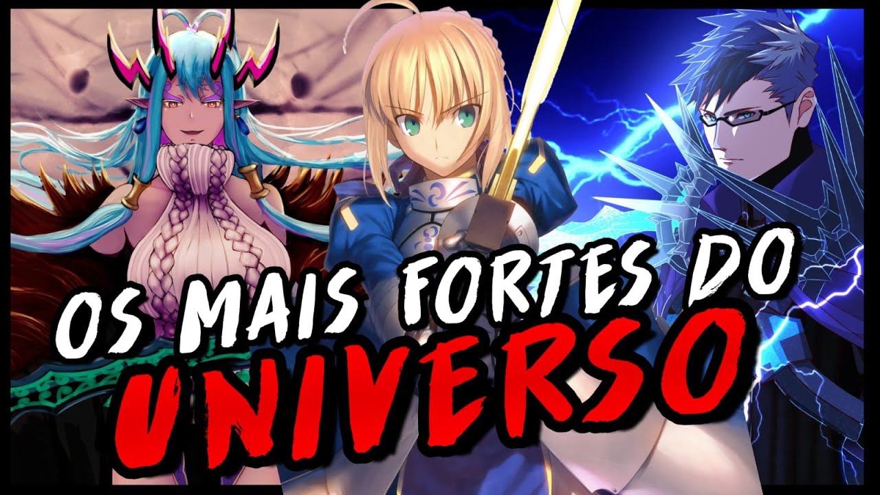 TOP 10 SERVOS SABERS MAIS FORTES DE FATE YouTube