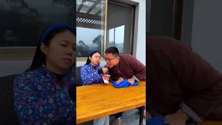 A story of husband and wife 😂 funny video #shorts #funnyvideo #comedy #funny