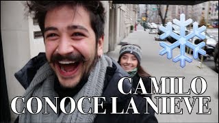 CAMILO CONOCE LA NIEVE - Camilo y Evaluna (VLOG)