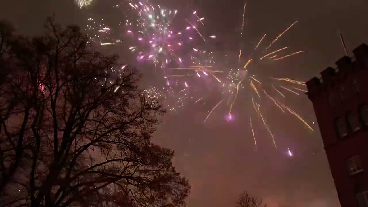 1 ژانویهٔ 2026 جشن سال نو در شهر لوند سوئد