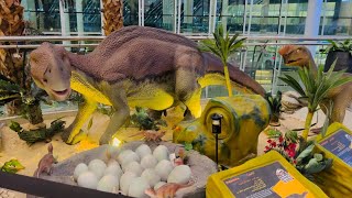 Dinosaurs in City Center | Doha Qatar #jurassicworld  #citycentermall  ##dinosaurs