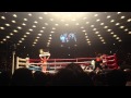 4月２３日　Ｗ世界戦　現地生映像　山中慎介　インターバル