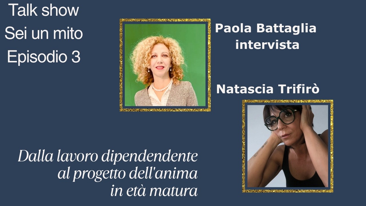 Dal lavoro dipendente al progetto dell'anima, come realizzarlo anche in età matura