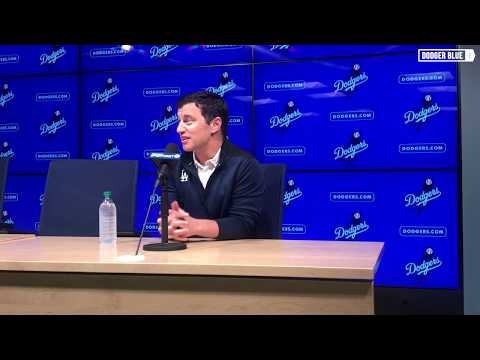 Dodgers press conference: Andrew Friedman explains keeping Dave Roberts as manager