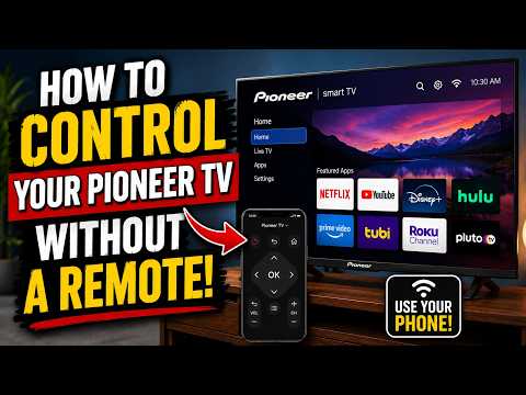 How To Control Your Pioneer TV Without a Remote