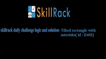 Skillrack Daily Challenge and Solution - titled rectangle with asterisks (09-12-2020) [id - 11461]
