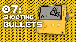 ADDING BULLETS (How to fire bullet sprites) - Playdate Tutorial 7