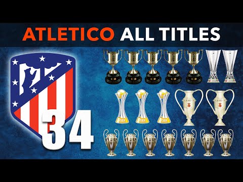 AKARSLOT x jumtoto - Atletico Madrid All Trophies 1940 - 2021 🏆 | La Liga Champions