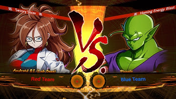 Android 21 (Lab Coat) VS Piccolo | Dragon Ball FighterZ | XBOX Series X Gameplay
