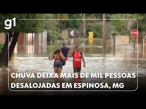 Região norte de Minas foi atingida por temporais nos últimos dias