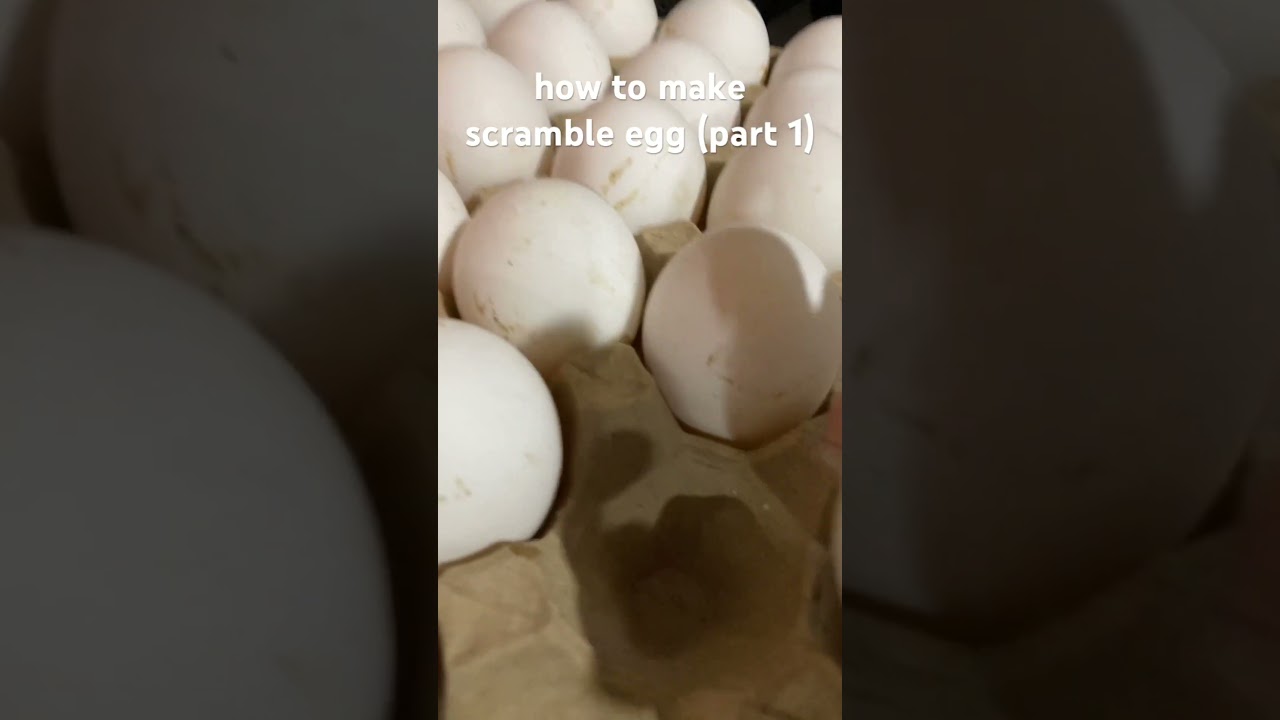 how to cook srcambled eggs