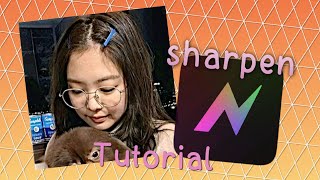 sharpen like After Effects - node video tutorial