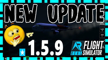 New update 1.5.9 in Real Flight Simulator Contrails!