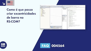 [EN] [PT] FAQ 004564 | Como é que posso criar excentricidades de barras no RS-COM?