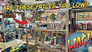 I Found an AWESOME New Comic and Collectible Shop… that Intentionally Prices their Comic Books LOW?!