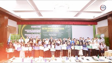 Recap Chung kết Cuộc thi Dự án Khởi nghiệp Xanh lần 11 - năm 2025