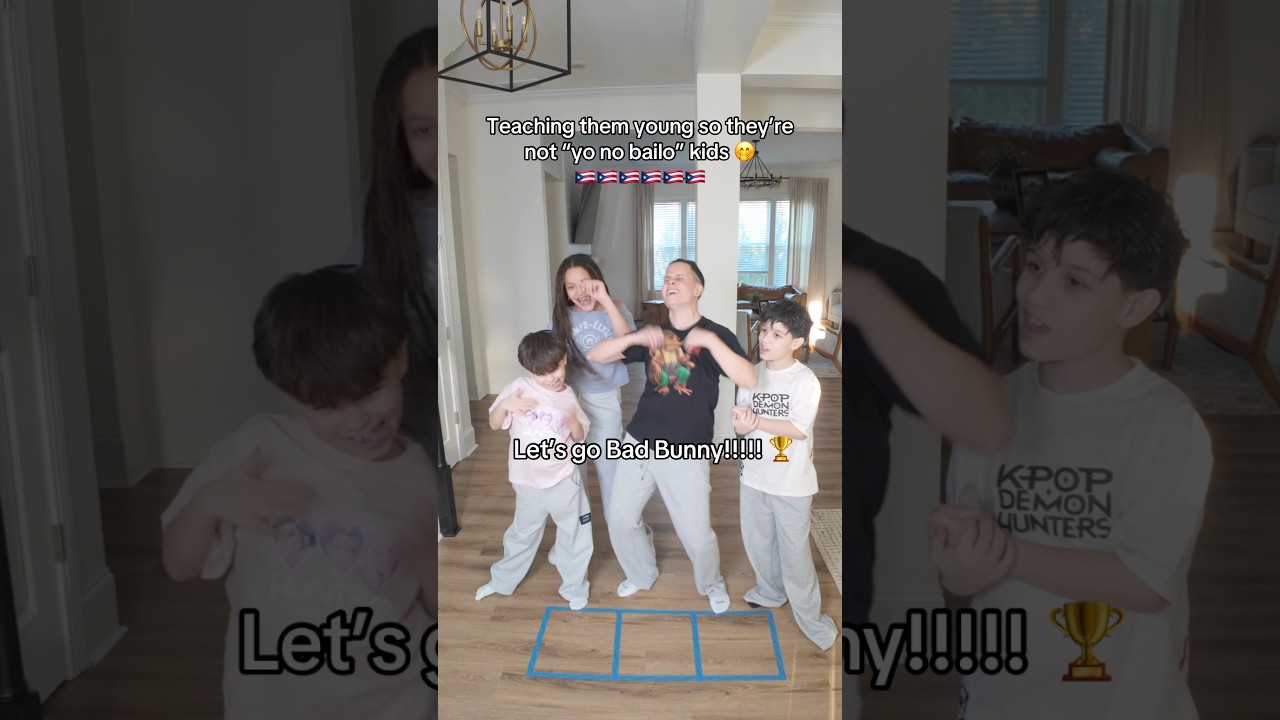 I TURNED MY KIDS INTO SALSA DANCERS #shorts