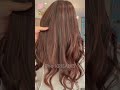 No bleach warm brown balayage at the krisalys