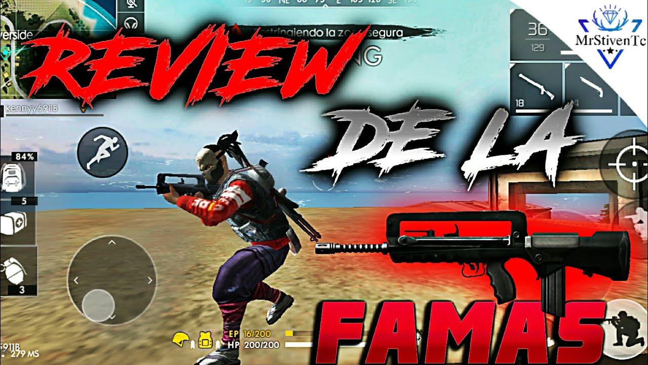REVIEW DE LA FAMAS ¿CÓMO USAR LA? ●FREE FIRE●