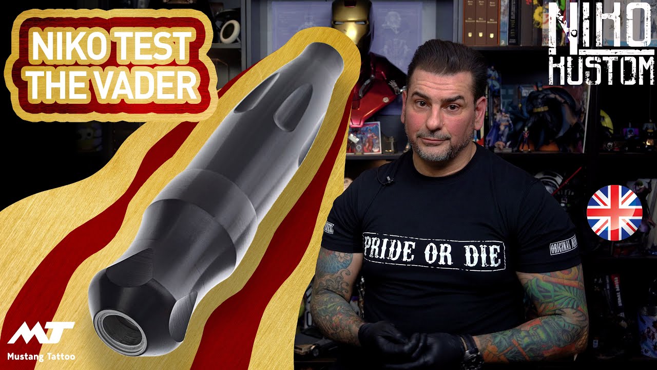 [ENGLISH] Niko Kustom Test the VADER from MUSTANG TATTOO