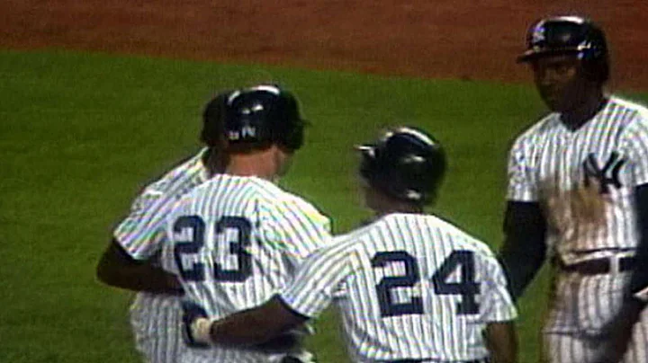 BOS@NYY: Mattingly hits record-setting grand slam