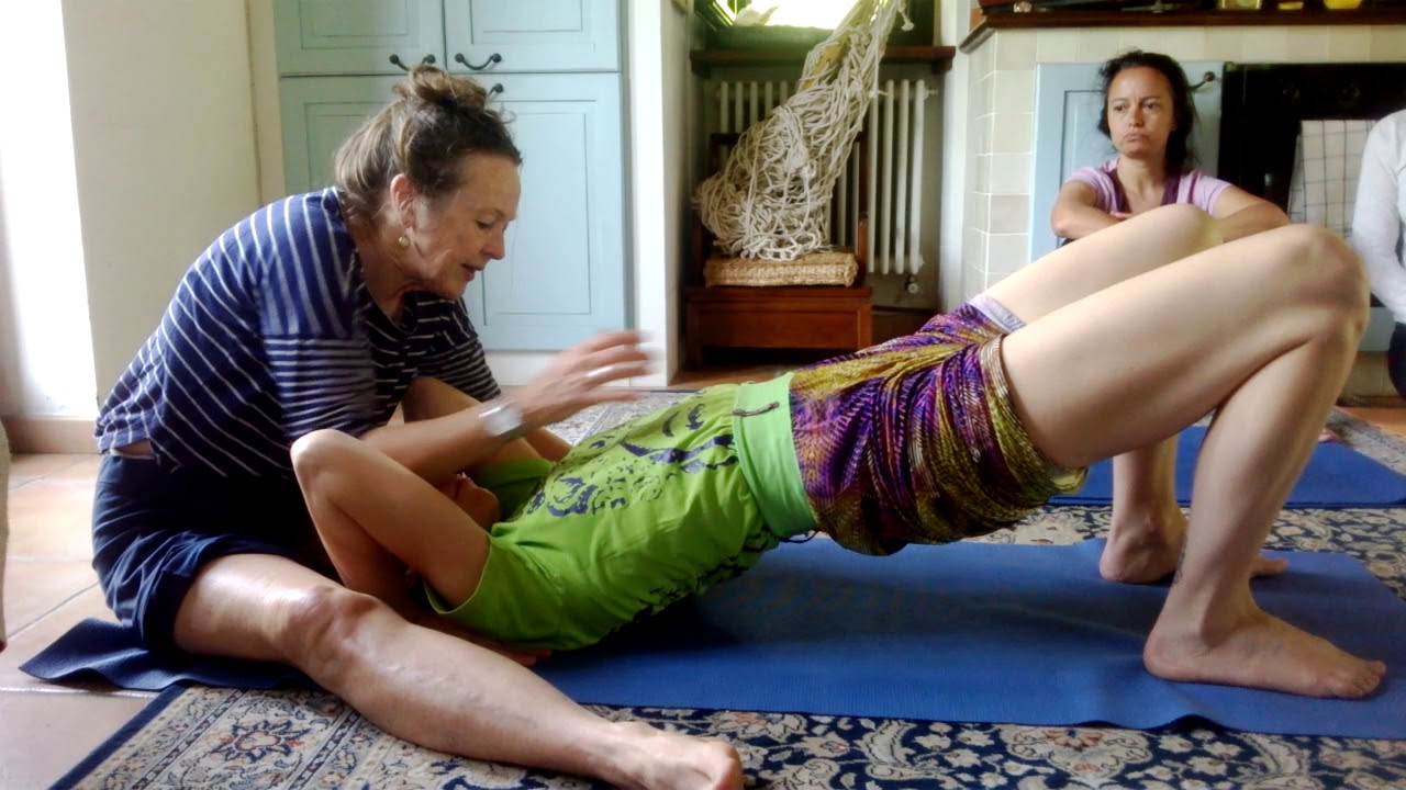 Diane Long teaching Alexandra Sotiropoulou