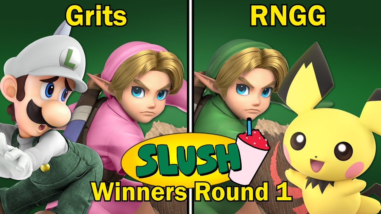 SLUSH 14 - Grits (Young Link) vs RNGG (Pichu, Young Link) Winners Round 1 SSBU