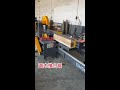 Log saw machine, woodworking push table saw #wood processing plant #wood people #log push table saw