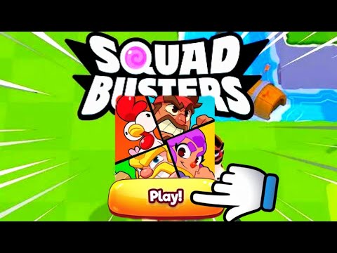 Видео: Первый раз в жизни Играю в Squad Basters! *Очень сильно прокачался!*