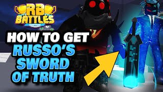 How to Get Russo's Sword of Truth \& Secret Badge in Build a Boat for Treasure on Roblox - RB Battles