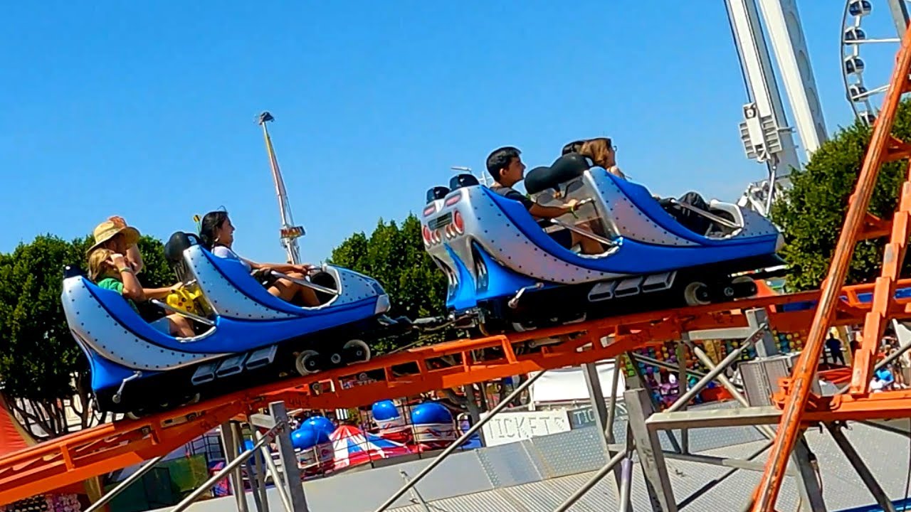 Galaxy Coaster Orange County Fair 2022 4K YouTube