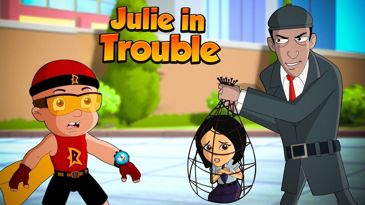 Mighty Raju   Julie In Trouble  Cartoon for kids  Fun videos for kids