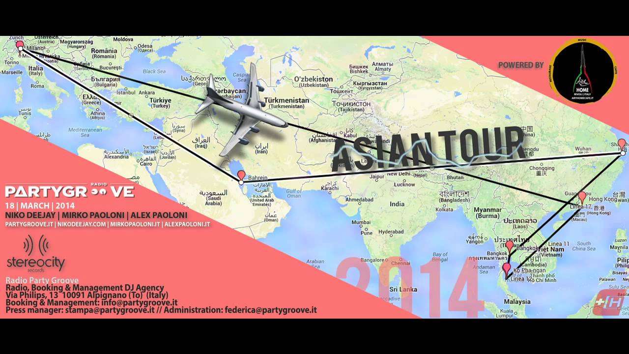 Radio Party Groove Asian Tour 2014 YouTube