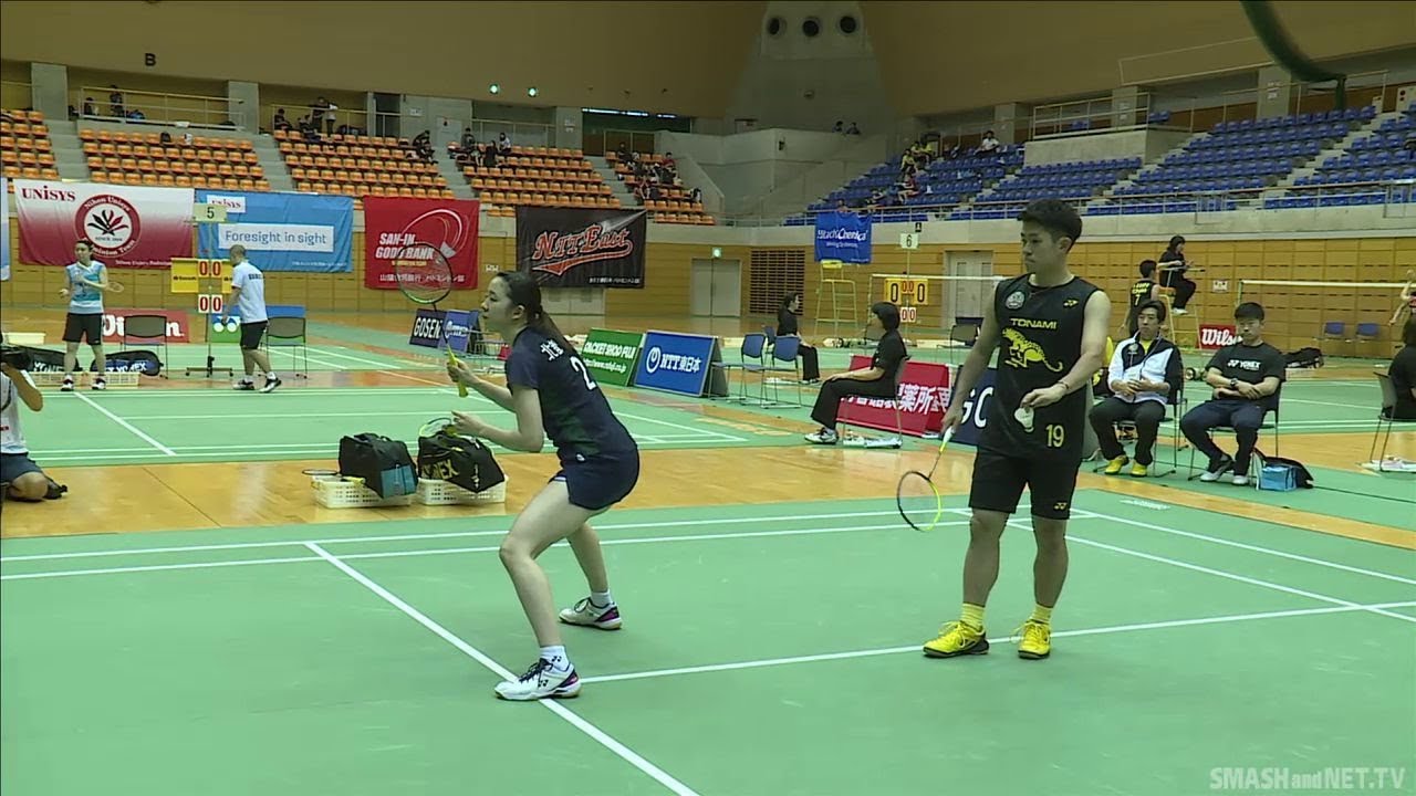 保木 卓朗／永原 和可那(トナミ運輸／北都銀行) vs 浦井 唯行／宮浦 玲奈(丸杉／ヨネックス)XD 準々決勝 ランキングサーキット2018