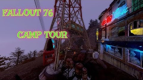 Fallout 76 Camp Tour Power Pylon Build