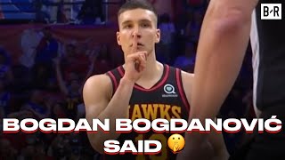 Bogdan Bogdanović Does Trae Young's 