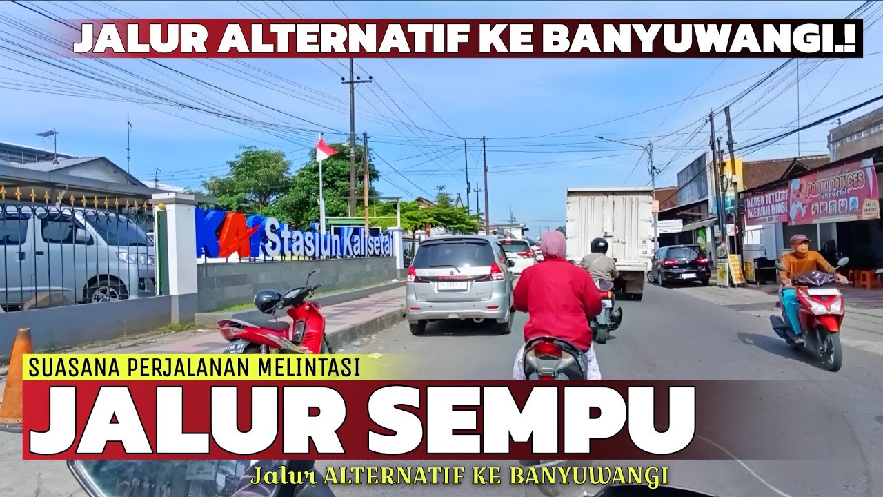 Jalur Alternatif Ke Banyuwangi Lewat Sempu‼️Suasana Perjalanan Menuju Banyuwangi Lewat Jalur Sempu..