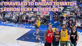 Flying to Dallas to Watch Lebron James in Person by Ben McGreevy Sports 355 views 4 months ago 25 minutes