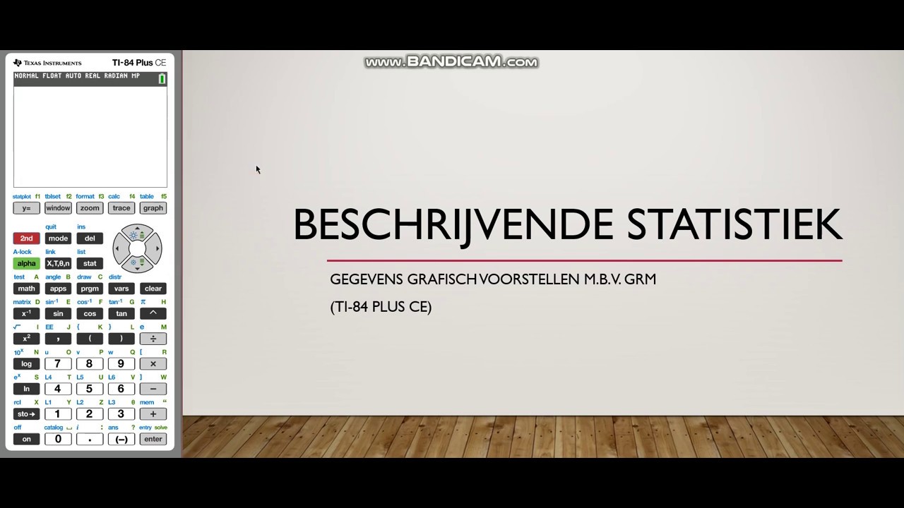 Beschrijvende statistiek: tekenen van histogram met GRM