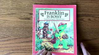 Franklin Is Bossy By Paulette Bourgeois Kids Read Aloud