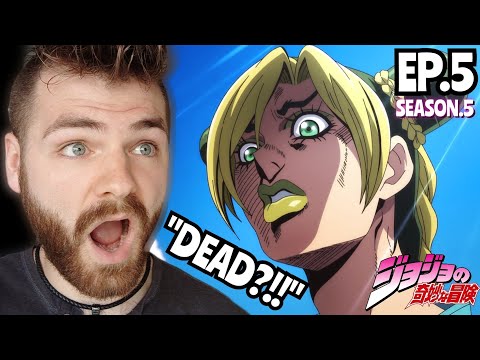 NO... NO F**KING WAY!!!! | JOJO'S BIZARRE ADVENTURE *PART 6* EPISODE 5 | (S5 EP:5) REACTION!