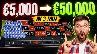 I Turned €5,000 Into €50,000 In 3 Minutes At Roulette