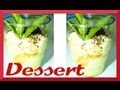 Honigmelonen Rezept Dessert mit Quark Rahmjoghurt Limette und Honig