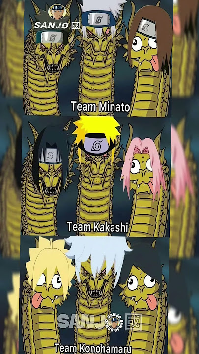 your favourite team💪 #team7 #naruto #sasuke #sakura #kakashi #obito #rin #boruto #konohamaru #sarada